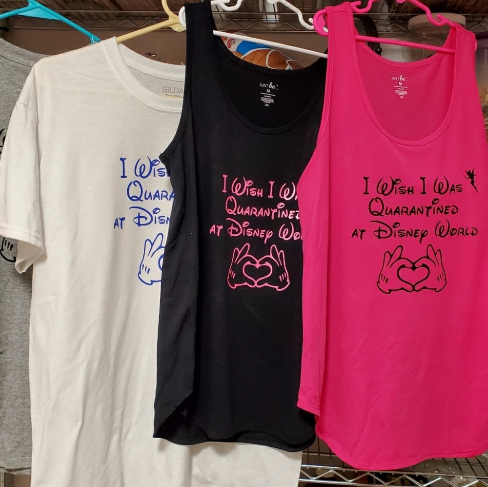 Made to order Quarantine Disney world shirt